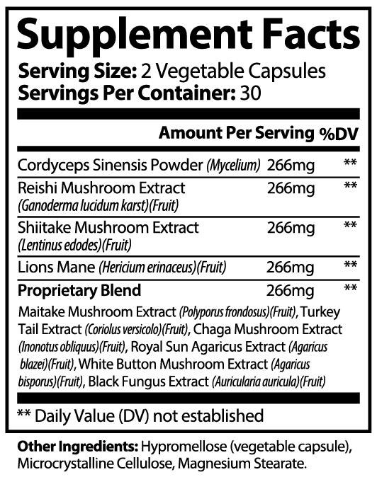 Amanita Mushroom Complex 10X — product image 6