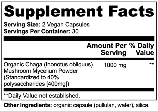 Amanita Chaga Capsules — product image 5