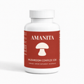 Amanita Mushroom Complex 10X — approved label colorway and original mushroom icon; supplier production verification pending
