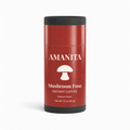 Amanita Mushroom Fuse Instant Coffee — approved packaging design; supplier production verification pending